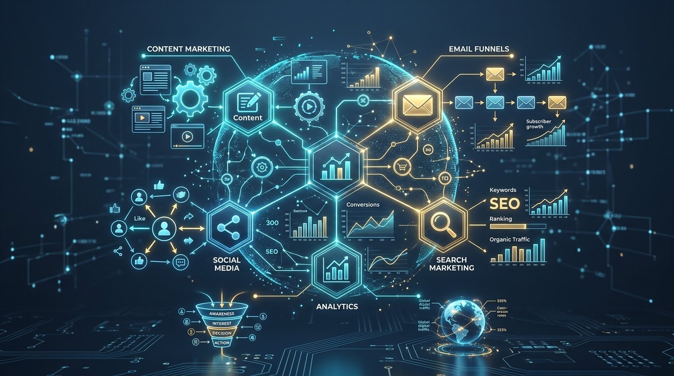 Complete Digital Marketing Masterclass 2026: 360° Growth Engine