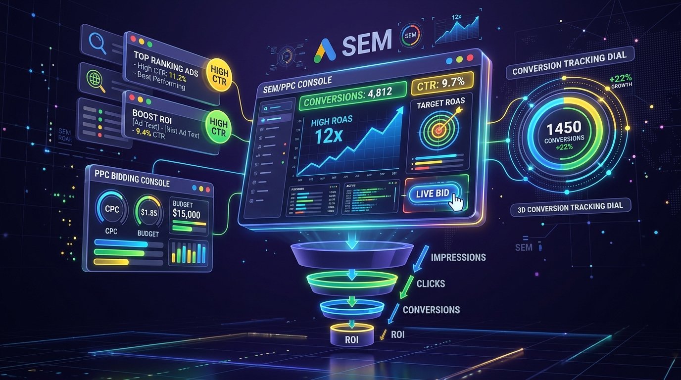 Search Engine Marketing (SEM): Google Ads & PPC Performance Max